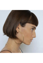 Load image into Gallery viewer, Jennifer Zeuner Olivia Large Hoop Earrings