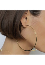 Load image into Gallery viewer, Jennifer Zeuner Olivia Large Hoop Earrings