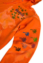 Load image into Gallery viewer, SINGER22 Exclusive OOAK22 Orange Hoodie Post No Bills one of a kind