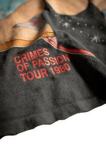 Madeworn Pat Benatar Crimes of Passion Cropped Tee