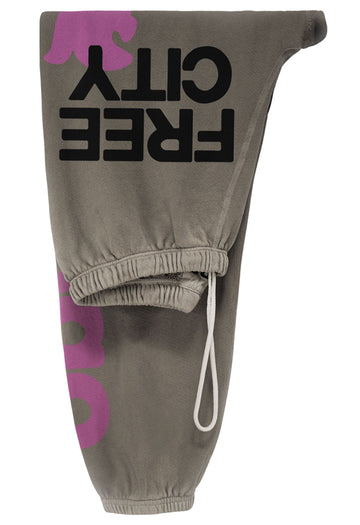 FREE CITY Lets Go OG Sweatpants in Bear's Paw