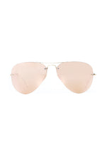 Load image into Gallery viewer, Ray-Ban RB3449 Rimless Metallic Aviator Sunglasses
