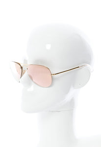 Ray-Ban RB3449 Rimless Metallic Aviator Sunglasses