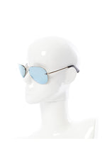 Load image into Gallery viewer, Ray-Ban RB3449 Rimless Metallic Aviator Sunglasses