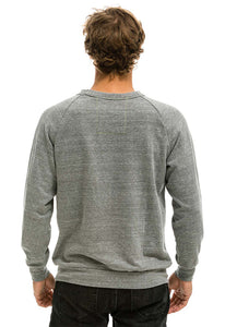 Aviator Nation Enjoy the Ride Sweatshirt in Heather Grey