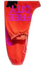 Load image into Gallery viewer, FREE CITY Lets Go OG Sweatpants in Electric Orange Rabbit