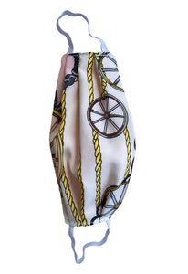 SINGER22 Protective Face Mask Equestrian Print Scarf