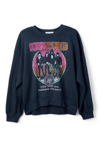 DAYDREAMER Ramones Today Your Love Oversized Crew