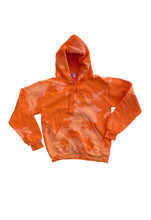 Load image into Gallery viewer, SINGER22 Exclusive OOAK22  Bleached Hoodie In Orange