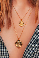 Load image into Gallery viewer, Luv Aj The Evil Eye Double Coin Necklace