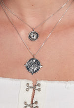 Load image into Gallery viewer, Luv Aj The Evil Eye Double Coin Necklace