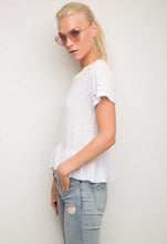 Load image into Gallery viewer, Generation Love Athena Ruffle Short Sleeve Top