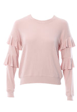 Load image into Gallery viewer, Generation Love Georgia Ruffle Sweatshirt