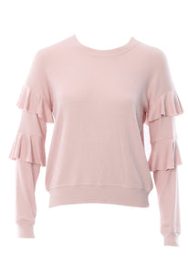 Generation Love Georgia Ruffle Sweatshirt