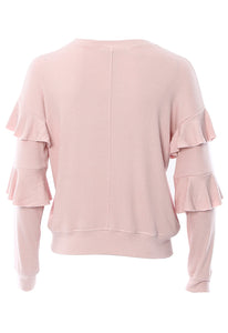 Generation Love Georgia Ruffle Sweatshirt