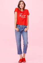 Load image into Gallery viewer, LnA Brushed Hearts Raglan