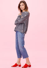 Load image into Gallery viewer, LnA Brushed Hearts Raglan