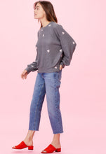 Load image into Gallery viewer, LnA Brushed Hearts Raglan