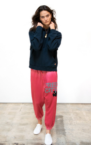 FREE CITY Large Sunfades Pocket Sweatpant in Redrumm