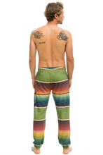 Load image into Gallery viewer, Aviator Nation Mens Serape Bolt Stitch Sweatpants In Jungle Green
