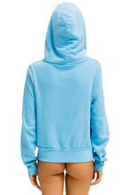 Load image into Gallery viewer, Aviator Nation 5 Stripe Unisex Hoodie  Sky Blue