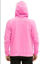 Load image into Gallery viewer, Aviator Nation 5 Stripe Unisex Hoodie  Neon Pink/Pink Purple