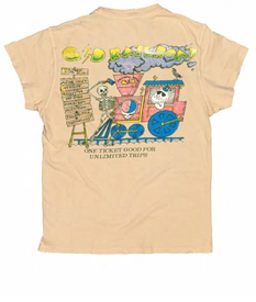 Madeworn Grateful Dead Railroad Unisex Crew Tee