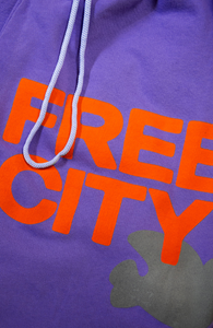 FREECITYlarge sweatpant - purple juice