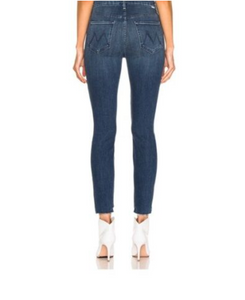 MOTHER High Waisted Looker Ankle Fray Jean just like the ones we use to know