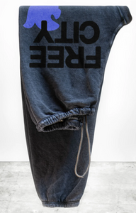 FREE CITY SUPERFLUFF LUX VINTAGEBATH OG sweatpant - spacedust