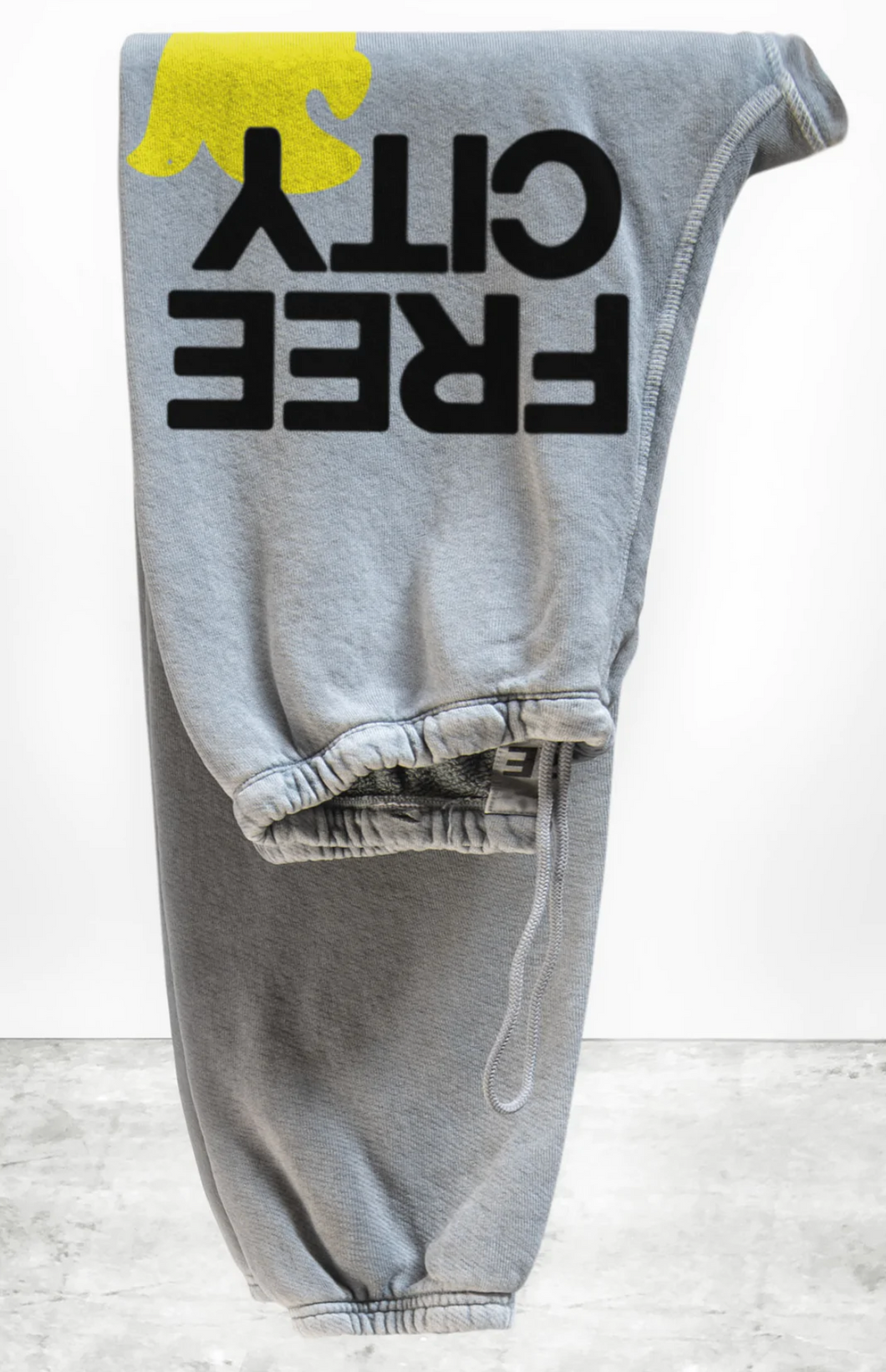 FREE CITY SUPERFLUFF LUX VINTAGEBATH OG sweatpant - moondust