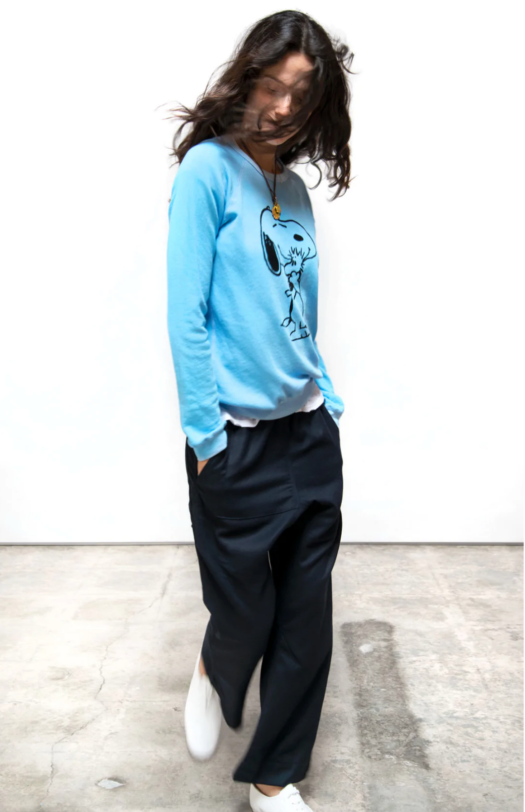 FREE CITY LNL I LOVE WOODSTOCK raglan - snoopy blue or snoopy orange