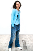 Load image into Gallery viewer, FREE CITY LNL I LOVE WOODSTOCK raglan - snoopy blue or snoopy orange