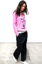 Load image into Gallery viewer, FREE CITY BASICGOODNESS HAPPYDANCE SNOOPY raglan - pinklight
