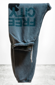 Free City SUPERFLUFF LUX VINTAGEBATH OG sweatpant - waters of cortez