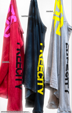 Load image into Gallery viewer, FREE CITY Artists Wanted Long Sleeve Tee in Artyard Red, Moon Dust and Superblack