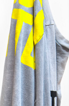 Load image into Gallery viewer, FREE CITY Artists Wanted Long Sleeve Tee in Artyard Red, Moon Dust and Superblack