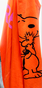 FREE CITY LNL I LOVE WOODSTOCK unisex raglan - snoopy orange
