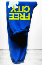 Load image into Gallery viewer, FREE CITY SUPERFLUFF LUX OG UNISEX sweatpant - electric bluelight