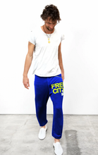 Load image into Gallery viewer, FREE CITY SUPERFLUFF LUX OG UNISEX sweatpant - electric bluelight