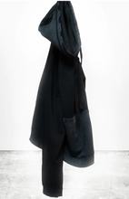 Load image into Gallery viewer, FREE CITY BIGTERRYS GLASSNGRIND UNISEX pullover hoodie - superblack