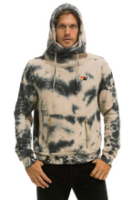 Load image into Gallery viewer, AVIATOR NATION HAND DYED NINJA PULLOVER UNISEX HOODIE - TIE DYE DUSTY hi