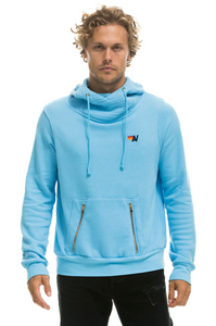 AVIATOR NATION UNISEX NINJA PULLOVER HOODIE - SKY