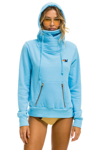 AVIATOR NATION UNISEX NINJA PULLOVER HOODIE - SKY