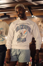 Load image into Gallery viewer, JUNK FOOD CLOTHING UNISEX GRATEFUL DEAD HELMET FLEA MARKET FLEECE