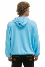 Load image into Gallery viewer, AVIATOR NATION LOGO UNISEX PULLOVER RELAXED HOODIE - SKY