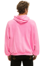 Load image into Gallery viewer, AVIATOR NATION LOGO PULLOVER RELAXED UNISEX  HOODIE - NEON PINK
