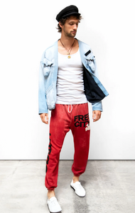 FREE CITY LETS GO OG SUPERVINTAGE sweatpant - ARTYARDRED