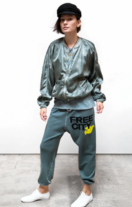 FREE CITY LETS GO OG SUPERVINTAGE sweatpant -SURPLUS/YELLOW