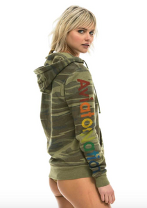 Aviator Nation  Camo Zip Hoodie